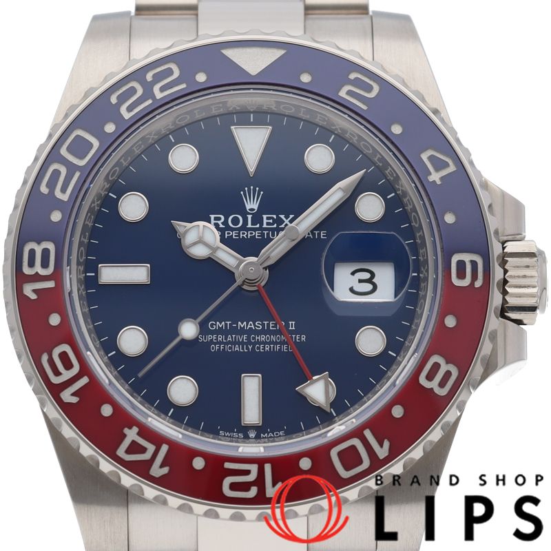 gmtマスター Ⅱ ROLEX 時計 ボックスと保証書付き 保証書日付2026年1月！！！】 ロレックス GMTマスターII 126720VTNR