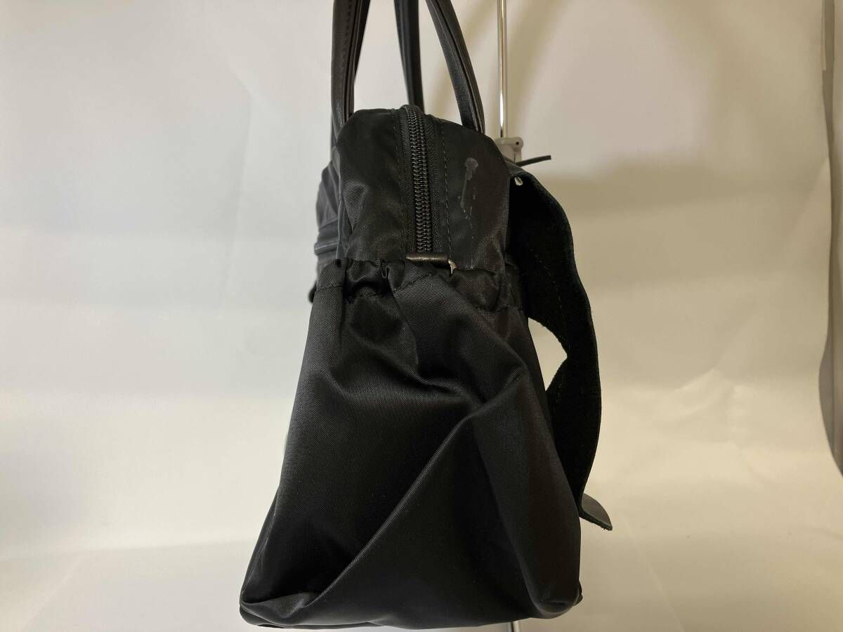 慈雨 ジウ センソユニコ ハンドバッグ サイズ75 ブラック 黒 ナイロン