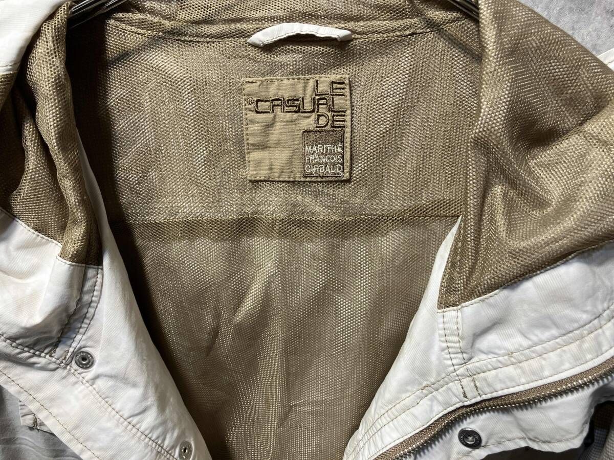 00s marithe francois girbaud コットンマウンテンパーカー M ベージュ