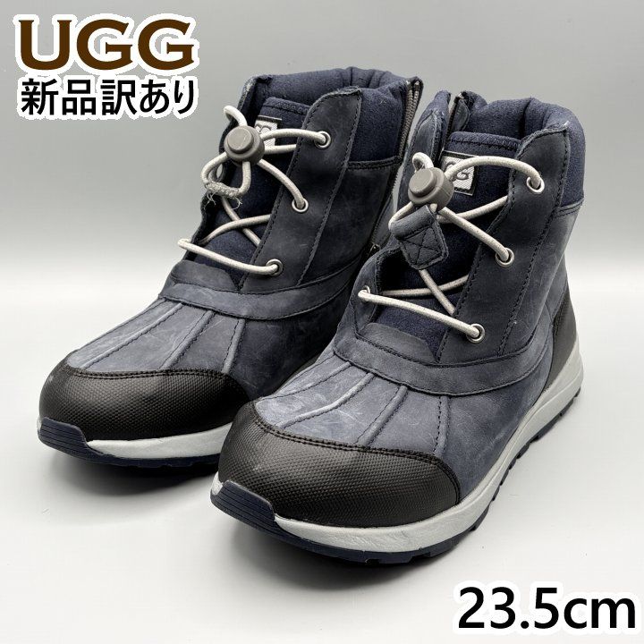 新品】UGG スノーブーツ ネイビー USA5/JP23.5cm ターロック ウェザー