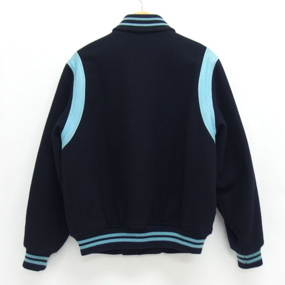 ☆McGREGOR マクレガー スタジャン Lサイズ ウール ネイビー G13-5619