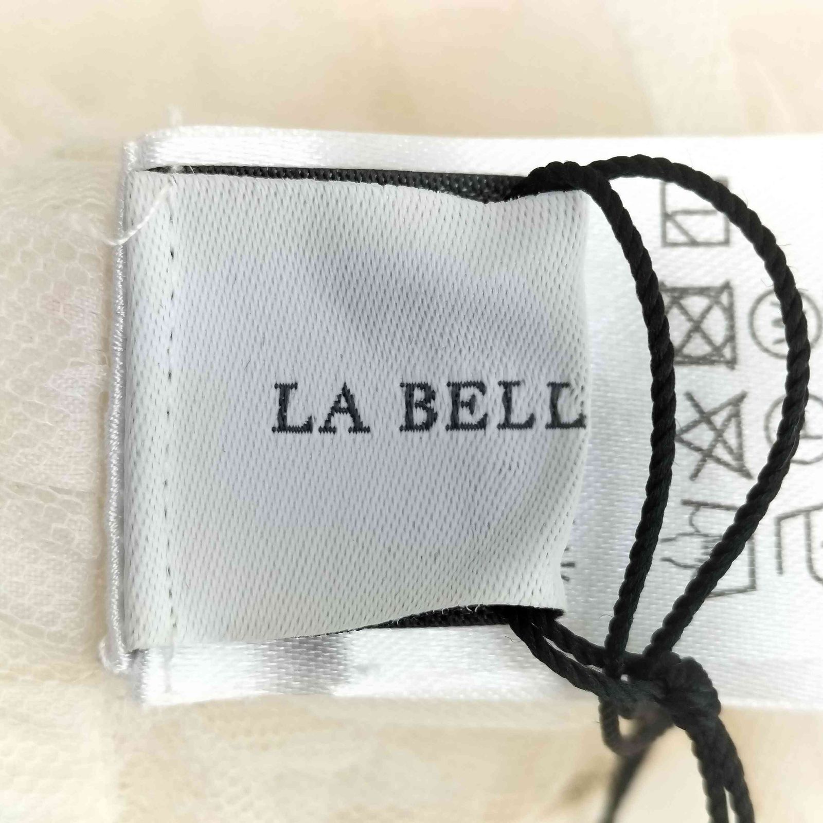 ラベルエチュード la belle Etude チュール前あきティアード