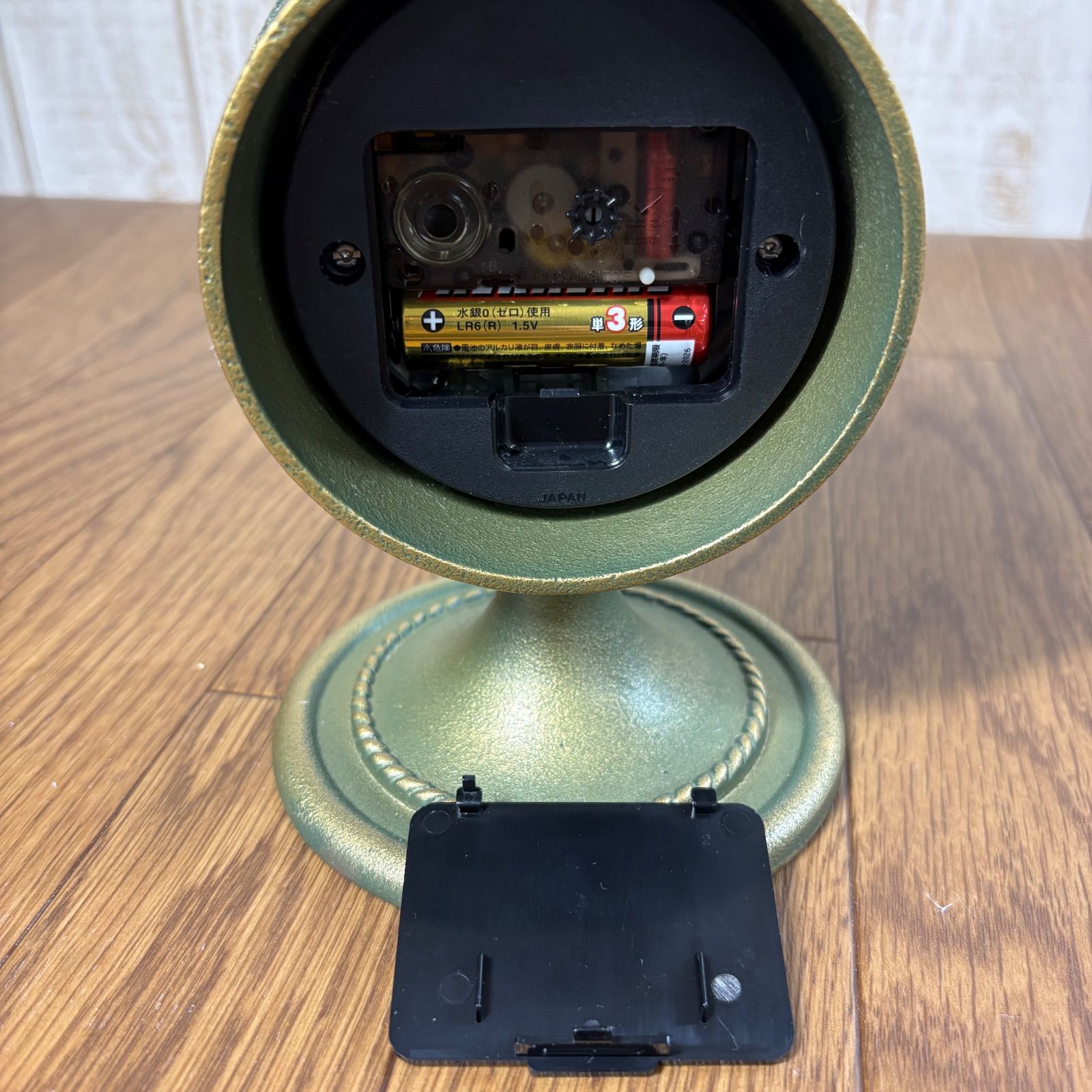 SEIKO Tempus Fugit 置時計 ゴールド セイコー レトロ - メルカリ