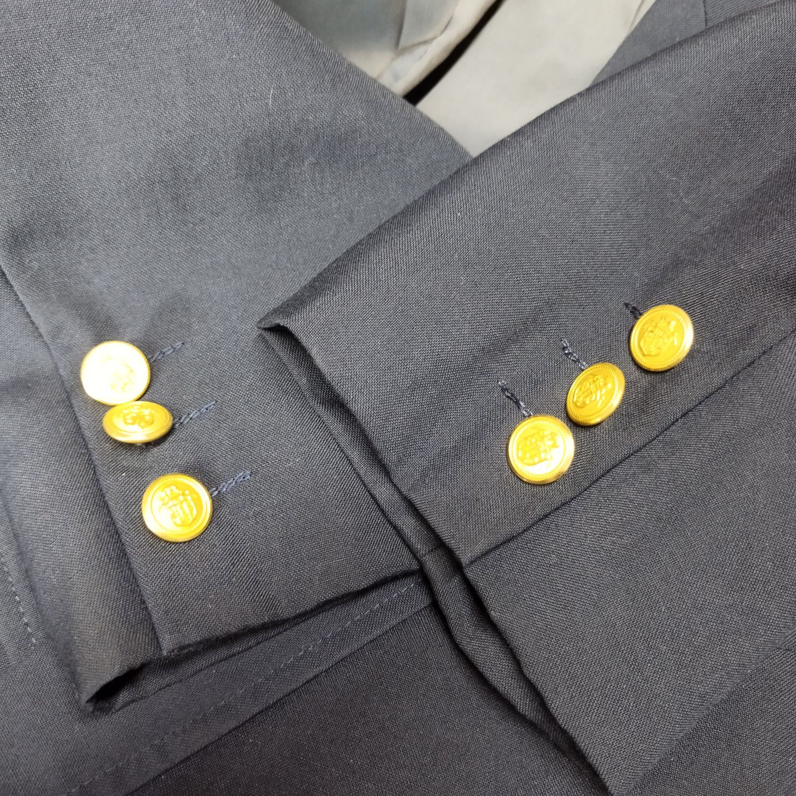 J.PRESS ジェイ プレス ジャケット ダブル 紺ブレ ブレザー 金ボタン 