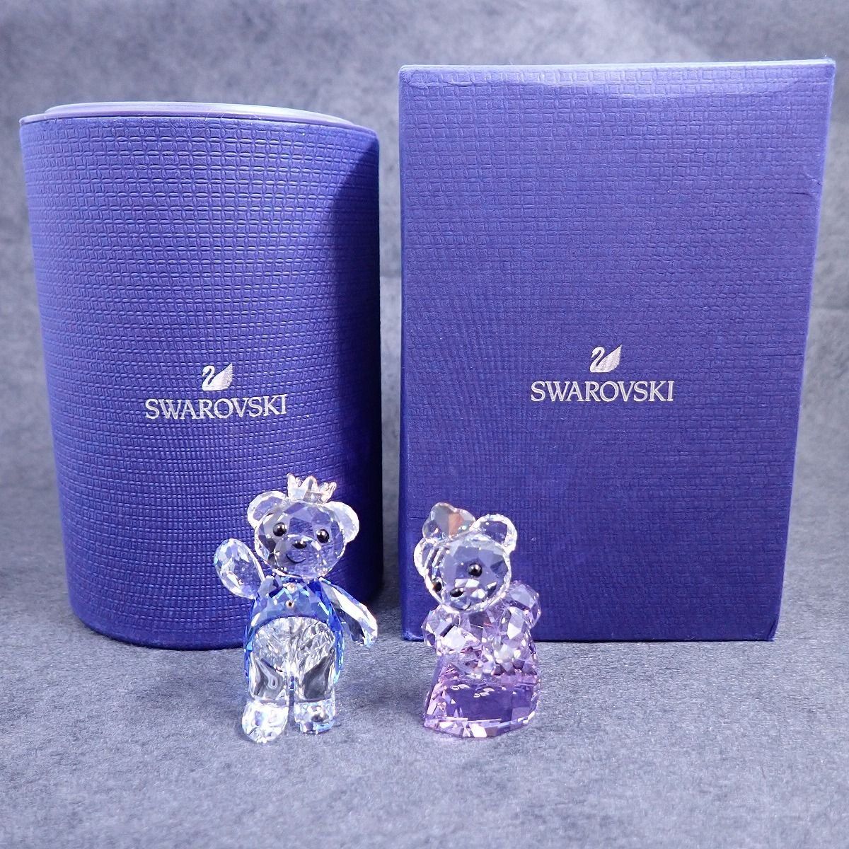 SWAROVSKI スワロフスキー フィギュリン 置物 クリスベア プリンス