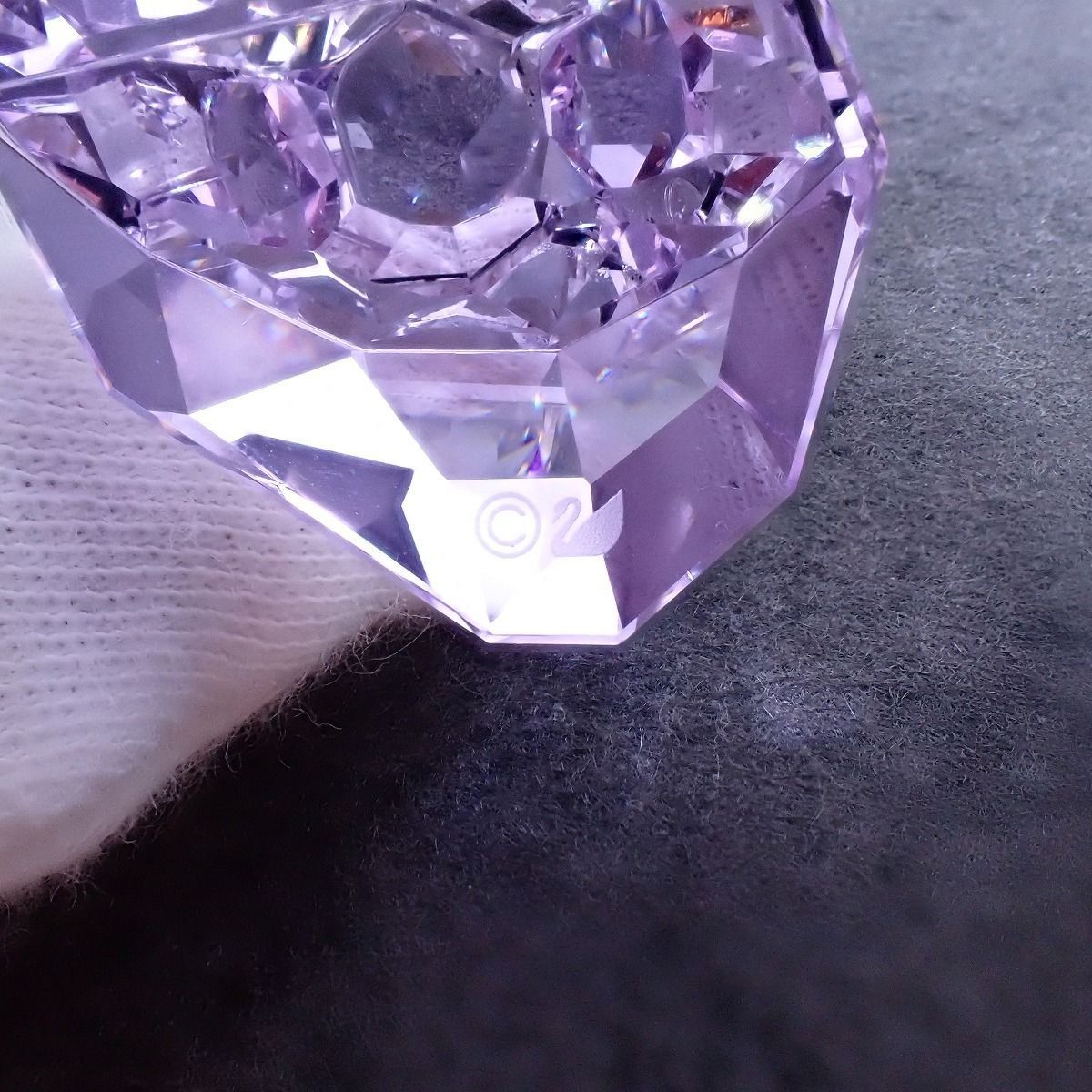 SWAROVSKI スワロフスキー フィギュリン 置物 クリスベア プリンス