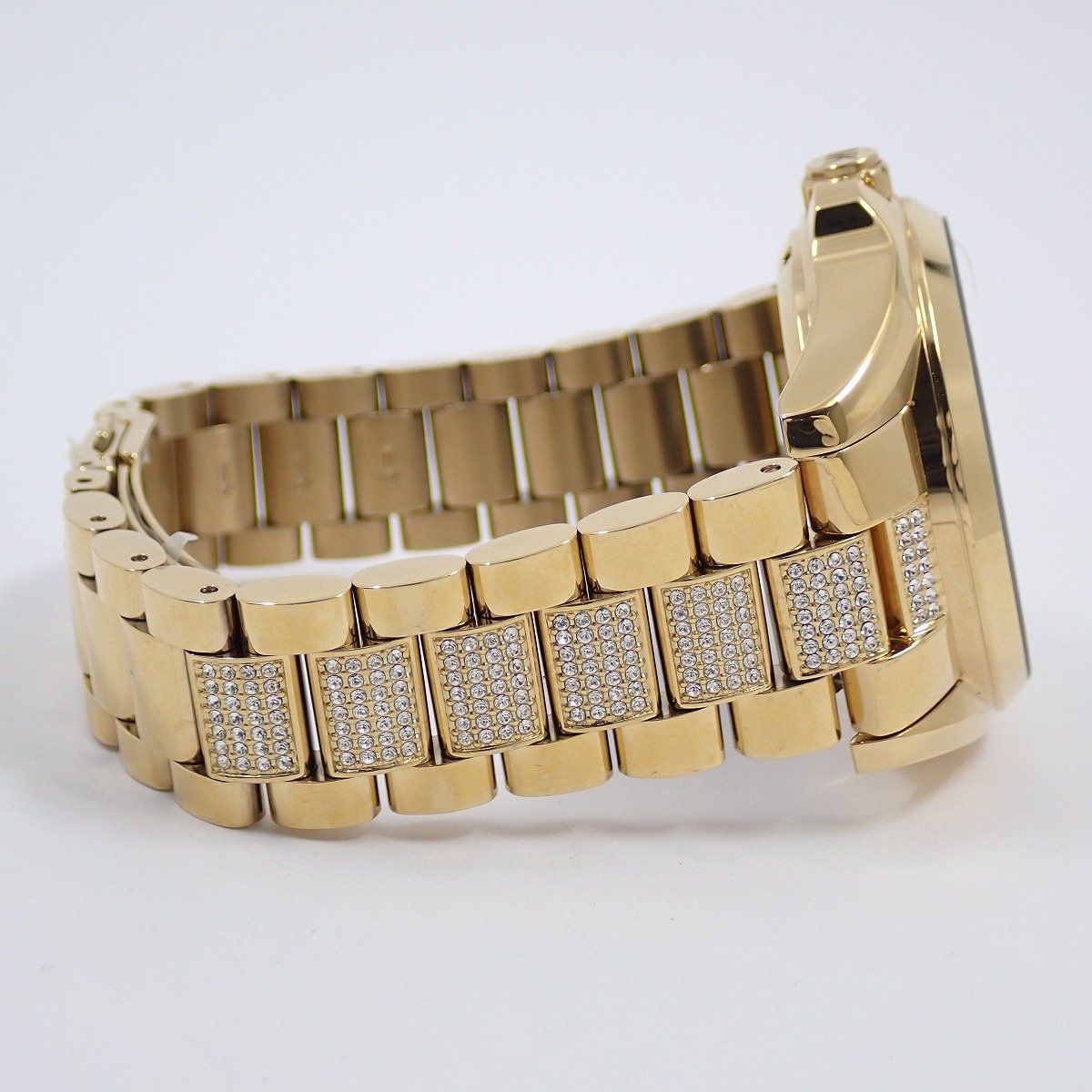 美品】マイケルコース スマートウォッチ レディース 腕時計 ゴールドGP