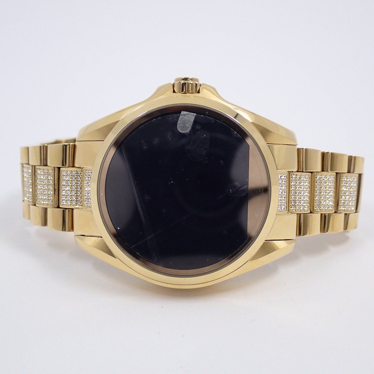 美品】マイケルコース スマートウォッチ レディース 腕時計 ゴールドGP