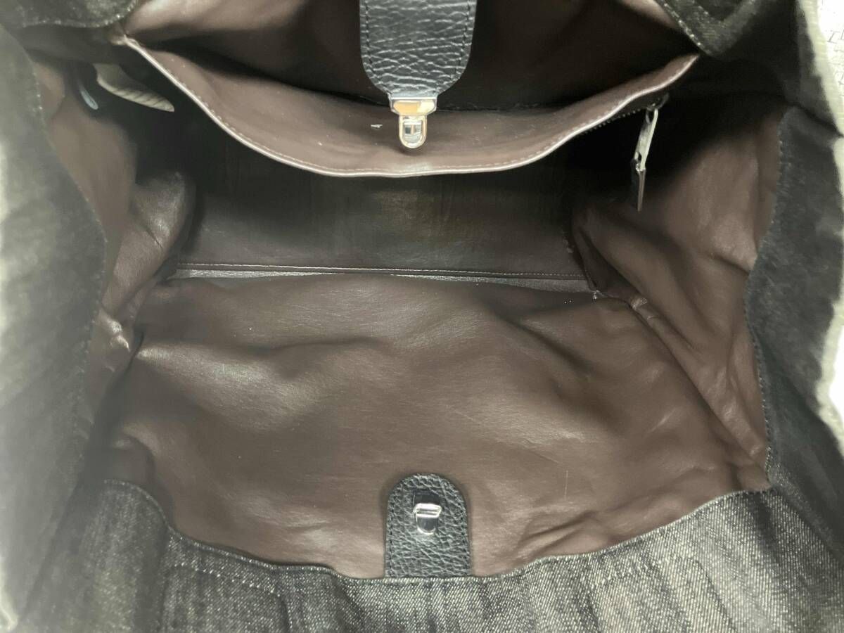 Maison Margiela メゾンマルジェラ デニムレザートートバッグ 18SS 