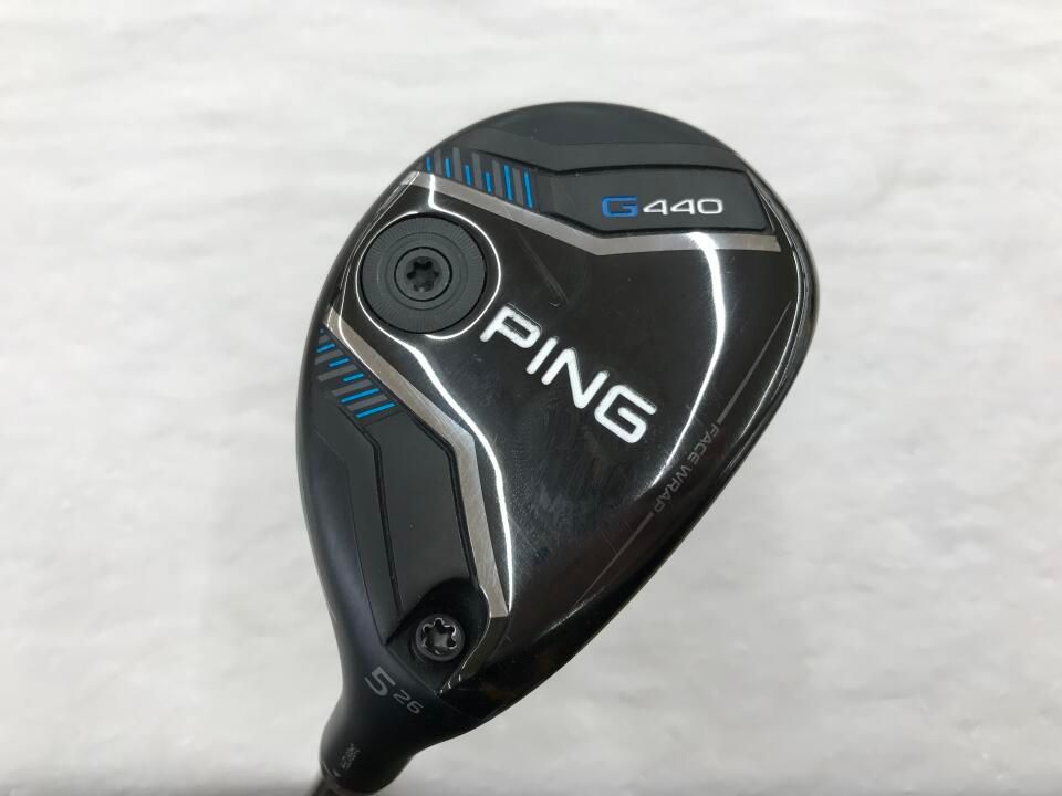 ピン G440 26度 TOUR 2.0 CHROME 85 Sフレックス ユーティリティ 中古