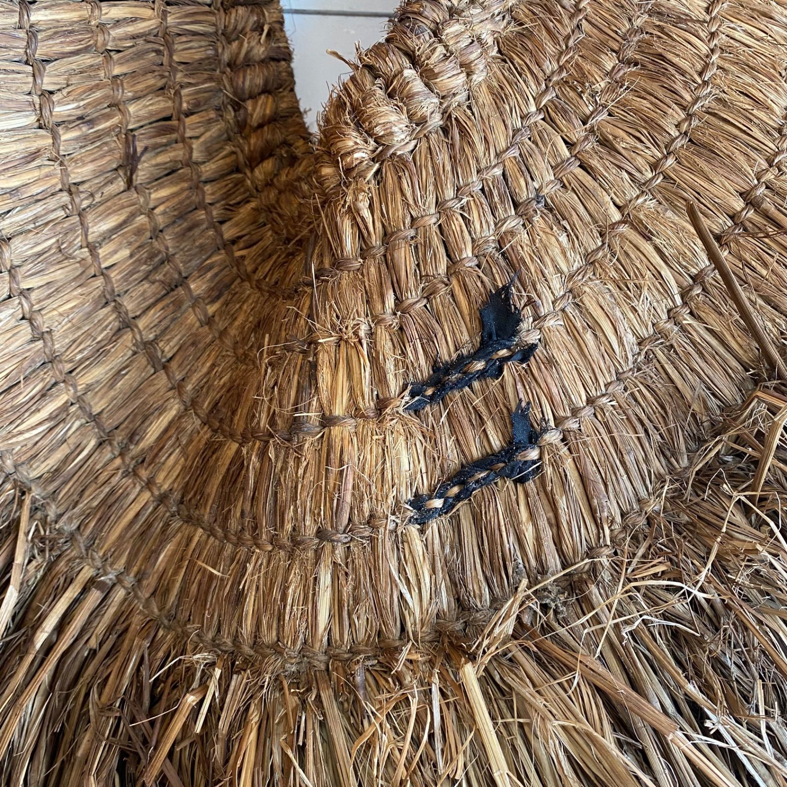 アンティーク 藁蓑 蓑 みの 民藝 民具 y563 - メルカリ