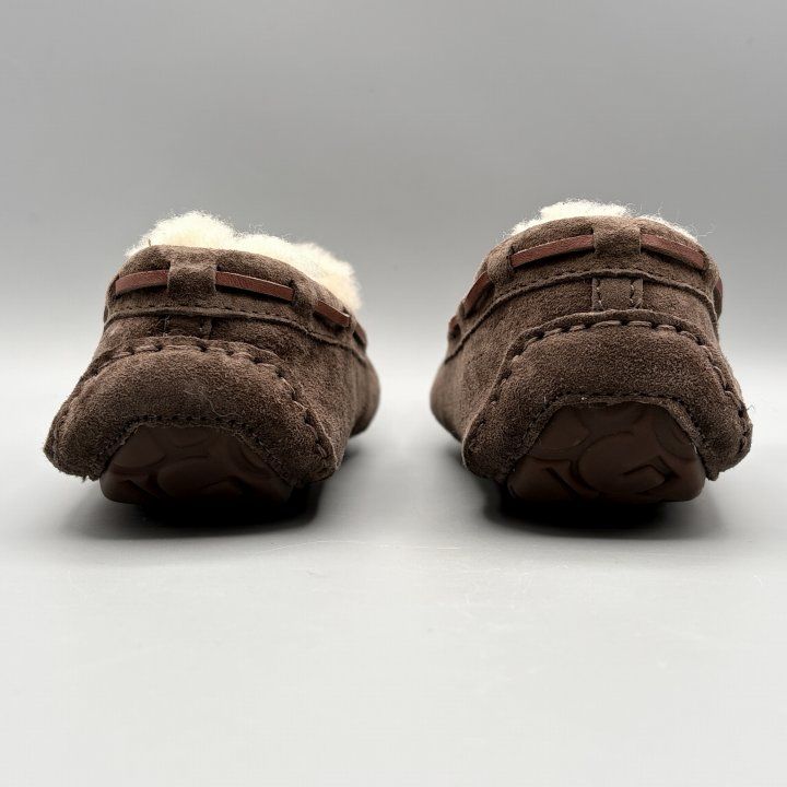 UGG モカシンスリッポン ムートンシューズ エスプレッソ USA6/JP23cm