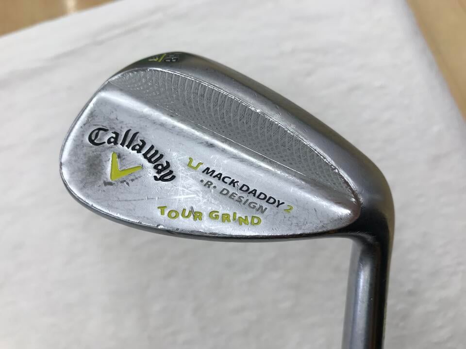 キャロウェイ MACK DADDY 2 TOUR GRIND Chrome 58度 ダイナミック