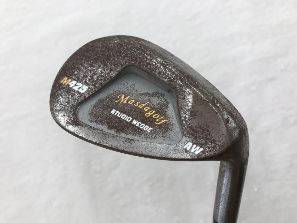 マスダ STUDIO WEDGE M425 ノーメッキ 52度 AMT TOUR WHITE X100