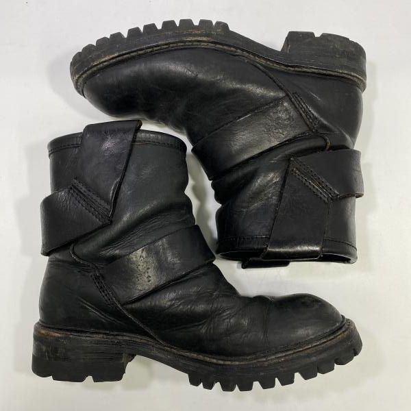 JULIUS７　エンジニアブーツ 中古】JULIUS7 エンジニアブーツ ブラック size 1 ユリウス[24] - メルカリ