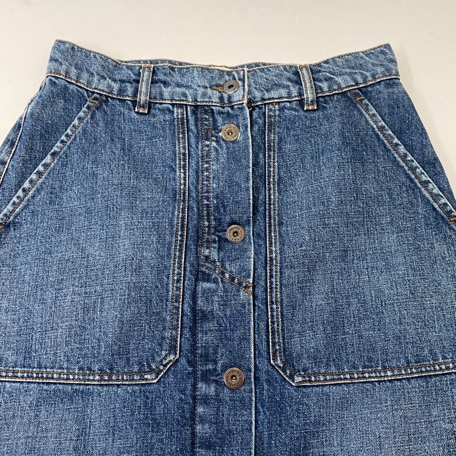 美品 WEEKEND Max Mara ウィークエンド マックスマーラ デニムスカート