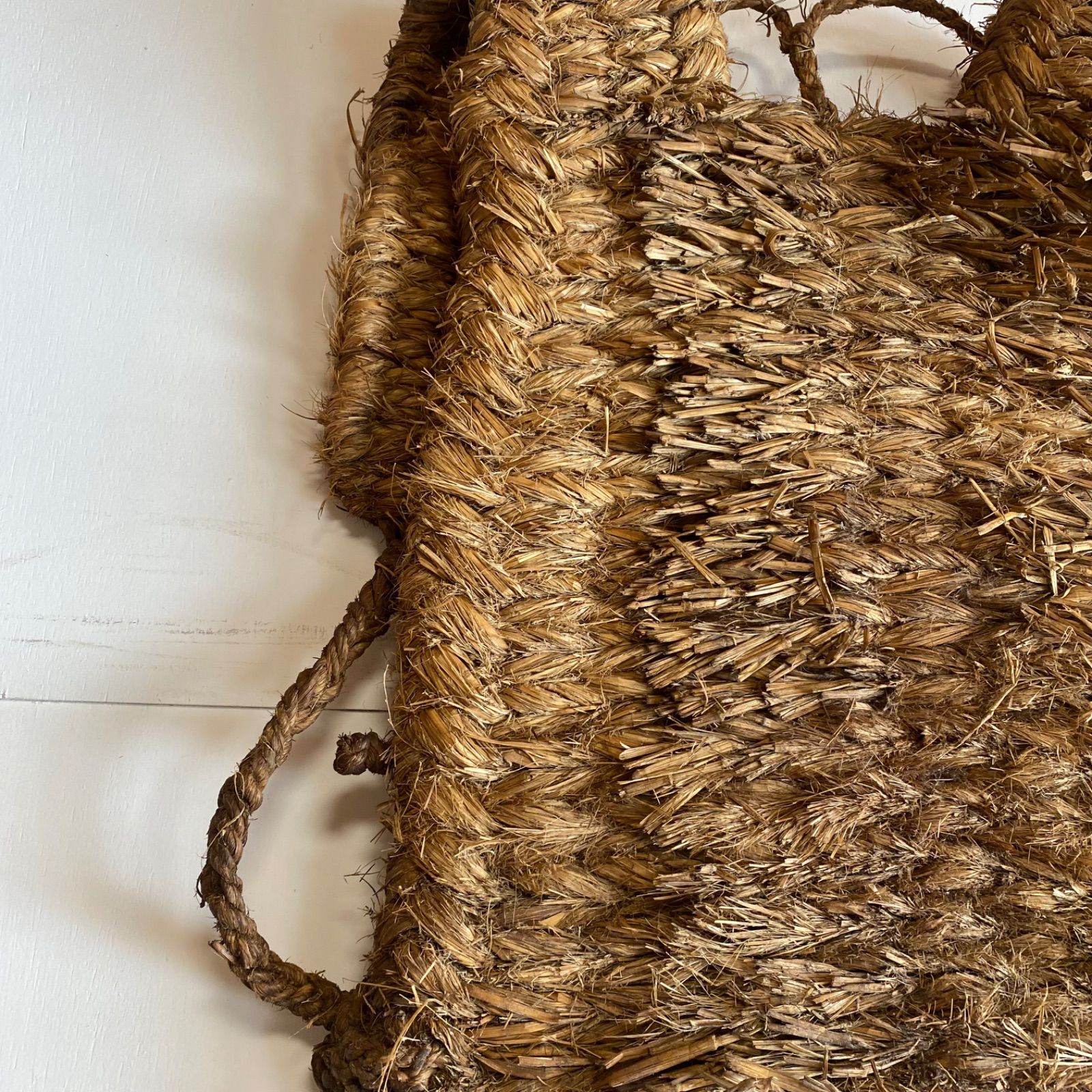 アンティーク 藁蓑 蓑 みの けら 民藝 民具 y564 - メルカリ