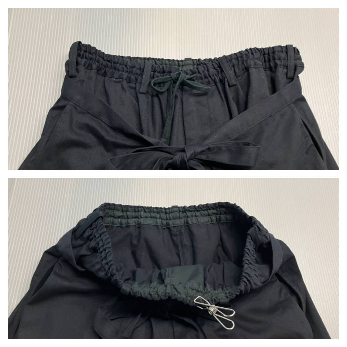 ☆ YOHJI YAMAMOTO ヨウジ ヤマモト UJ P49 076 綿パン サルエルパンツ