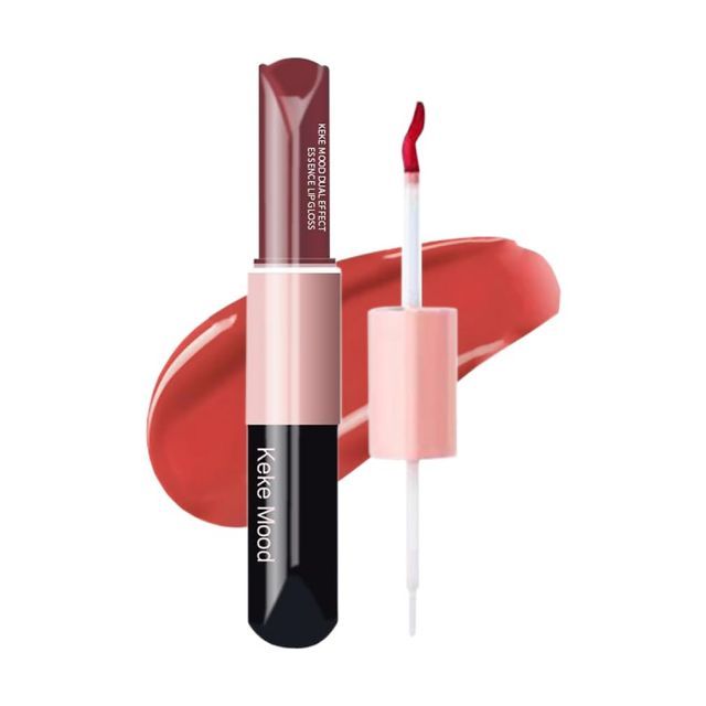 送料無料】kekemood リップグロス マットリップ 2in1 リップ 落ちない