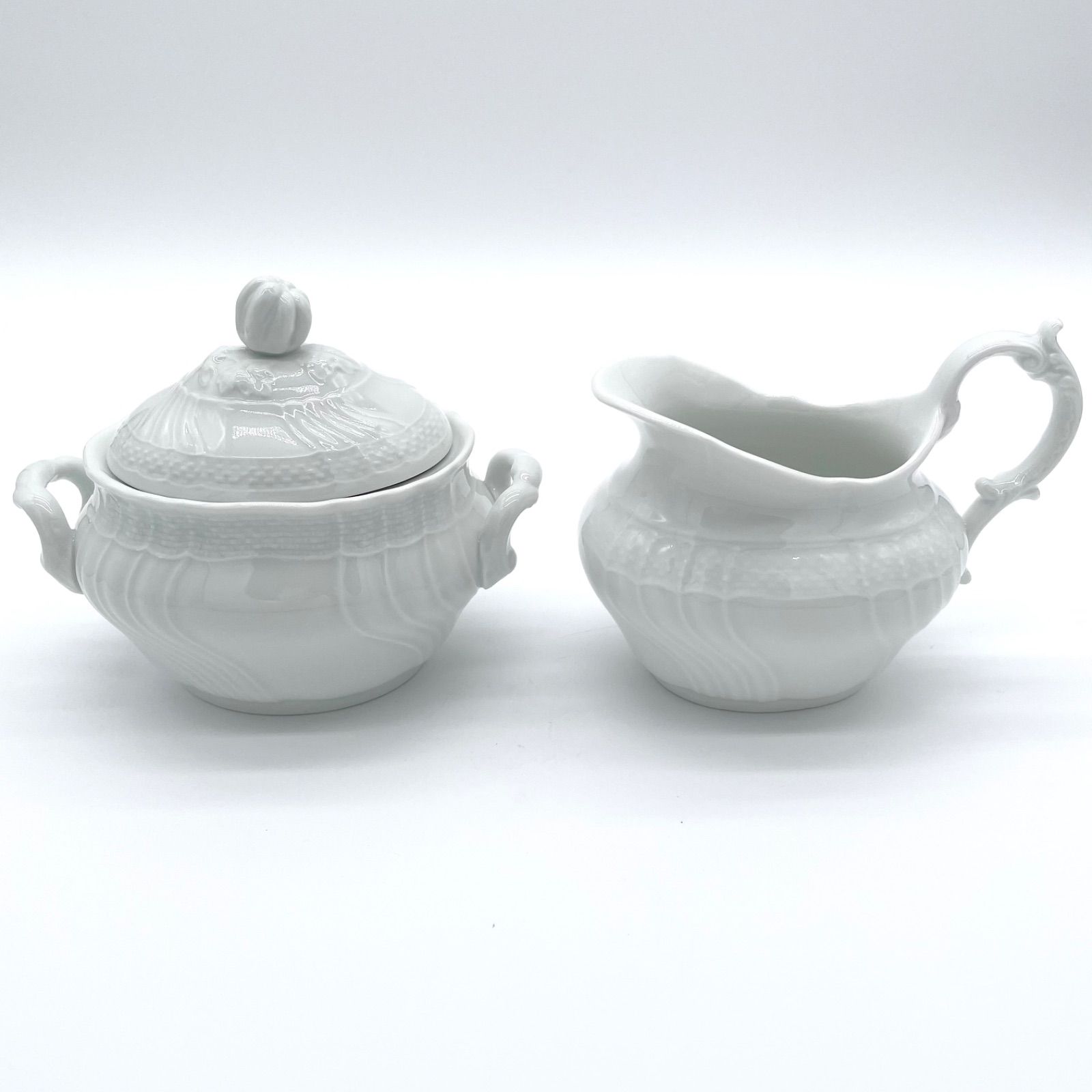 リチャードジノリ ベッキオホワイト シュガーポット クリーマー セット