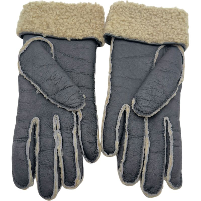 シャネル CHANEL ココマークムートングローブ ブラック レザー