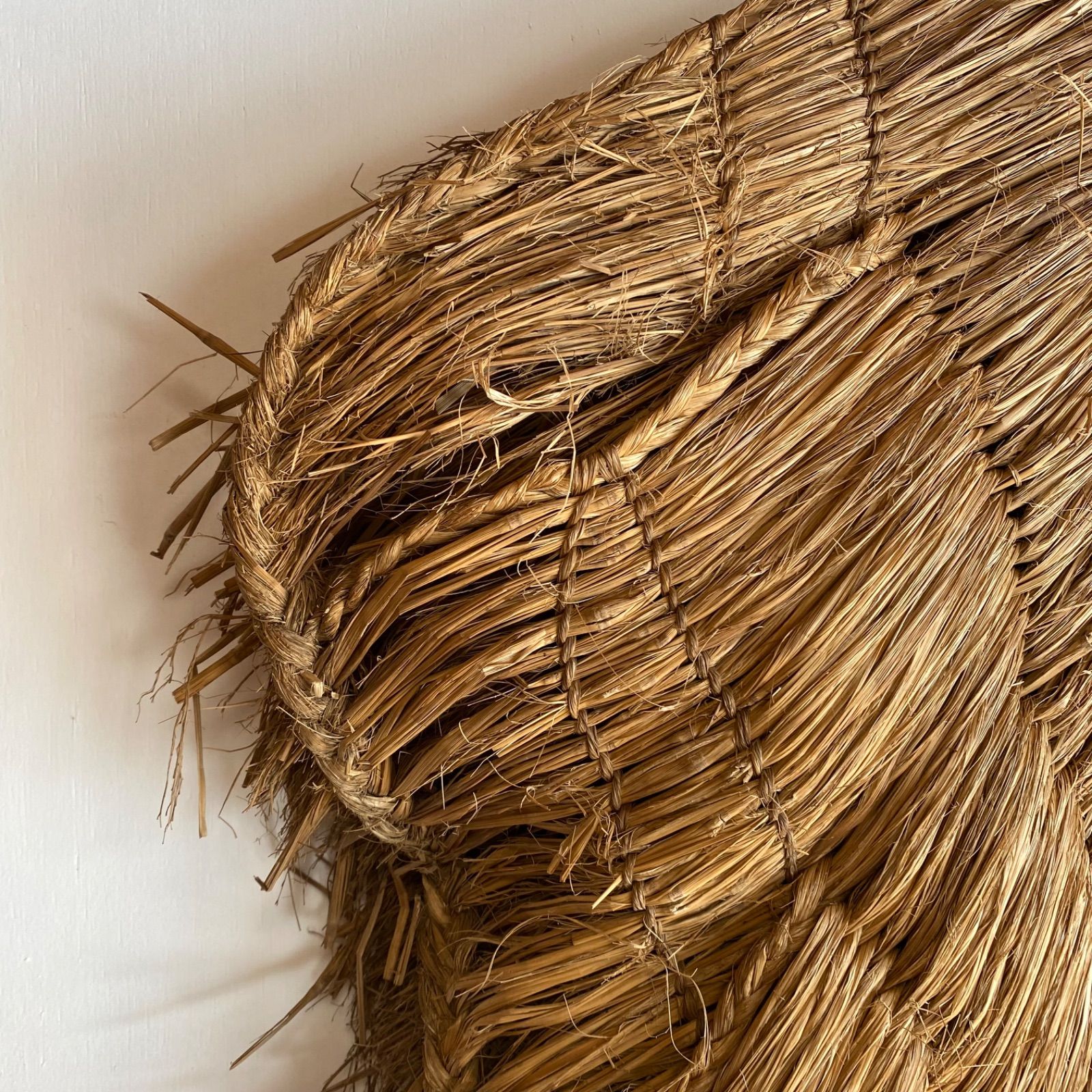 蓑　民藝　アンティーク アンティーク 藁蓑 蓑 みの 民藝 民具 y565 - メルカリ