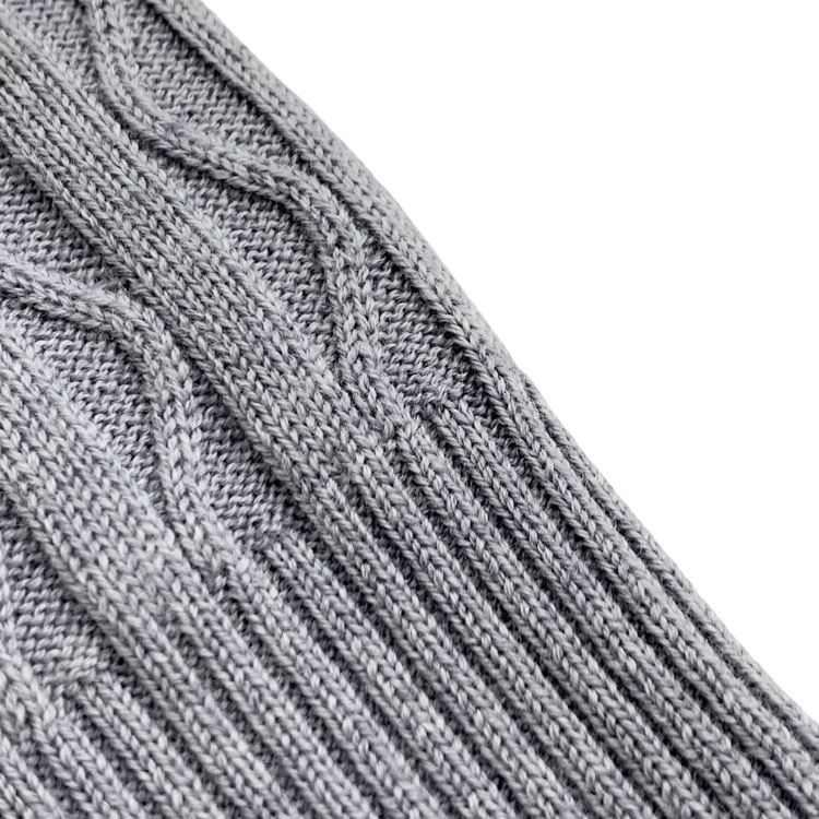 2025年 Rene ルネ ニット カーディガン ベロアリボン グレー 34