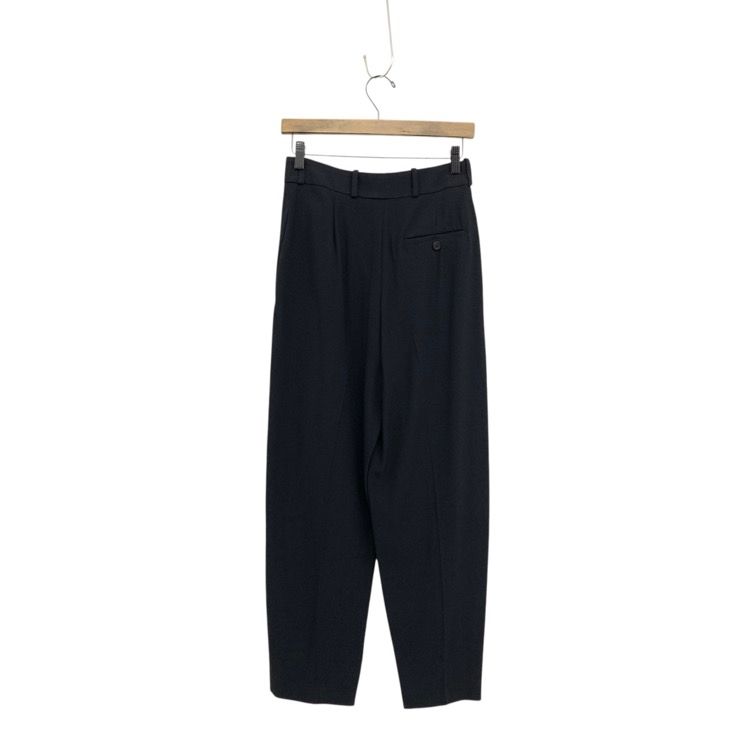 Alexander McQueen フレアスラックス ブラック 未使用品 Alexander McQUEEN アレキサンダーマックイーン ハイウエスト