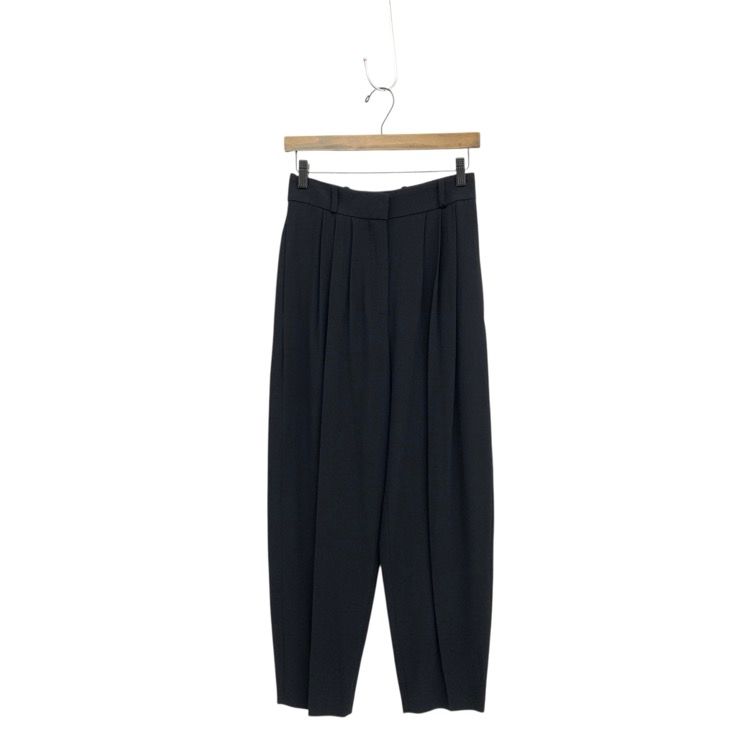 ALEXANDER McQUEEN ブラックスラックス 38 未使用品 Alexander McQUEEN アレキサンダーマックイーン ハイウエスト