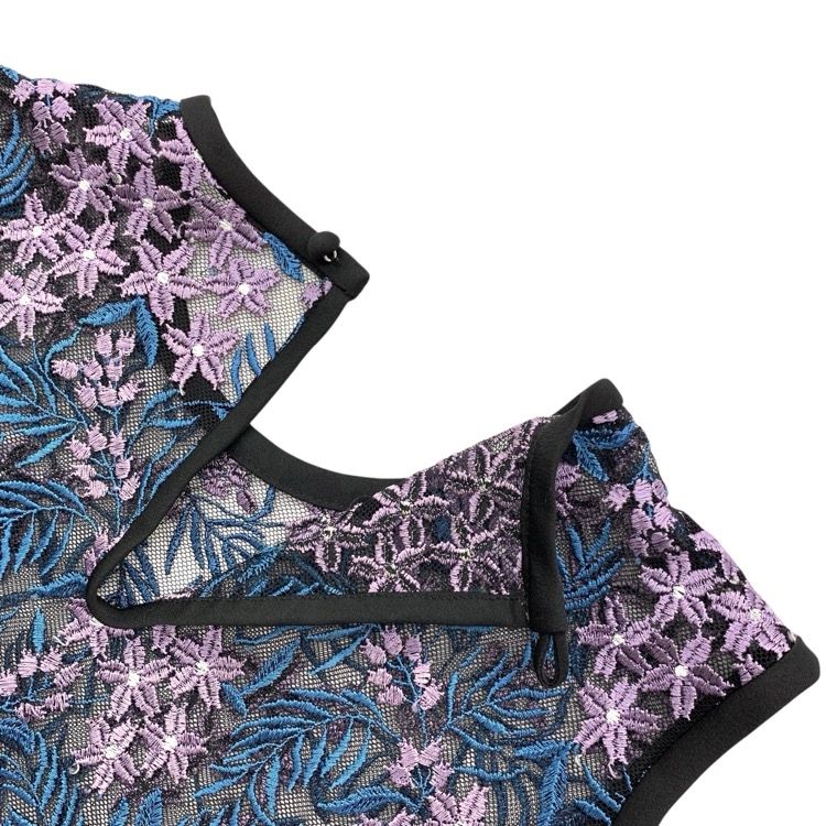 Mame Kurogouchi ★マメ クロゴウチ チュールレース刺繍ブラウス Mame Kurogouchi ☆マメ クロゴウチ チュールレース刺繍ブラウス