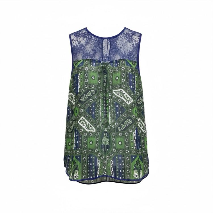 トップス Mame Stained Glass Printed Top Mame Kurogouchi マメクロゴウチ Stained Glass Printed Top ステンド