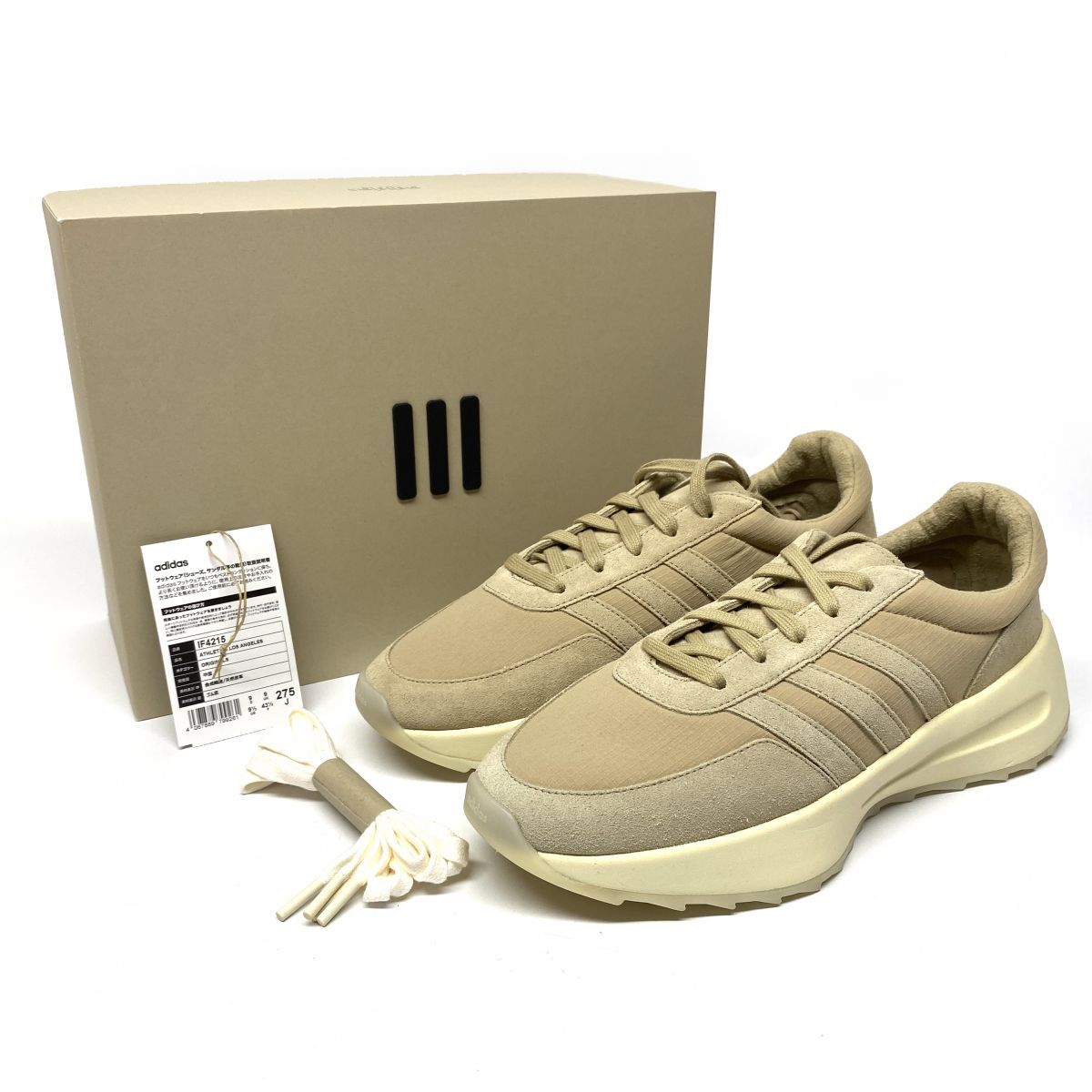 adidas アディダス FEAR OF GOD ATHLETICS Los Angeles Clay 27.5cm 