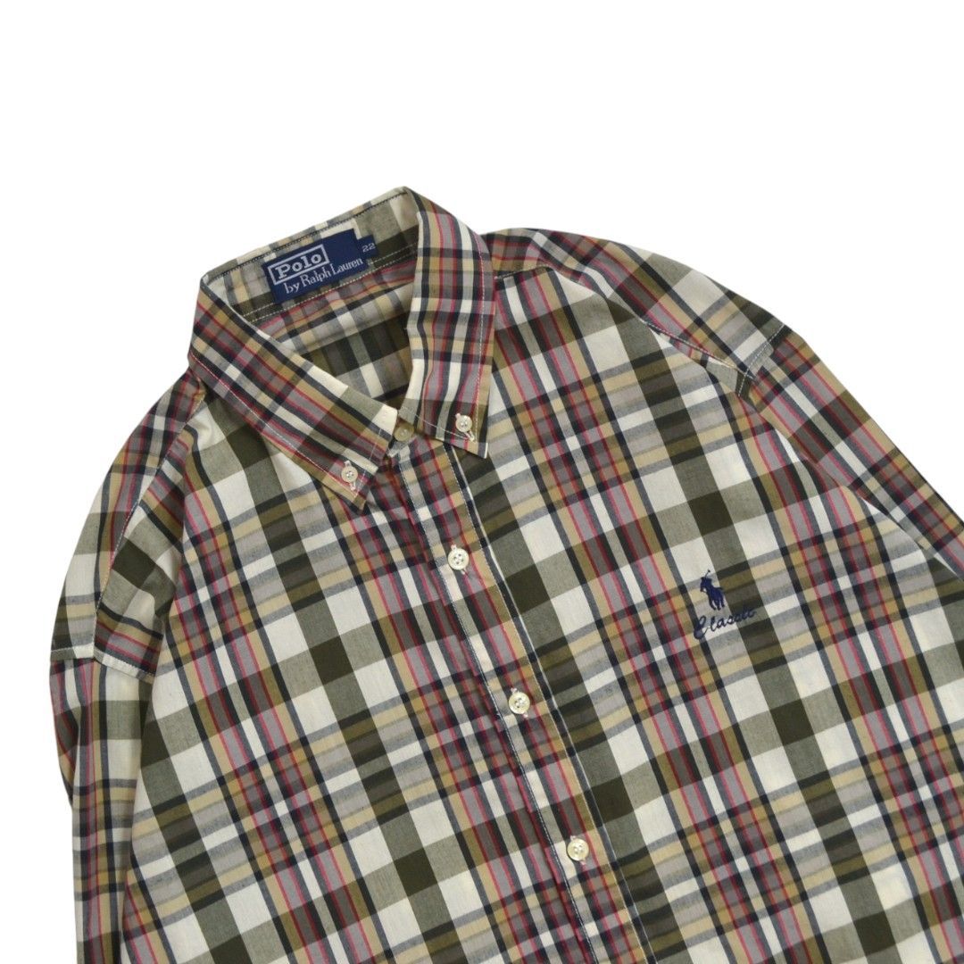 美品】Ralph Laurenラルフローレン コットン製胸ポニー刺繍クラシック