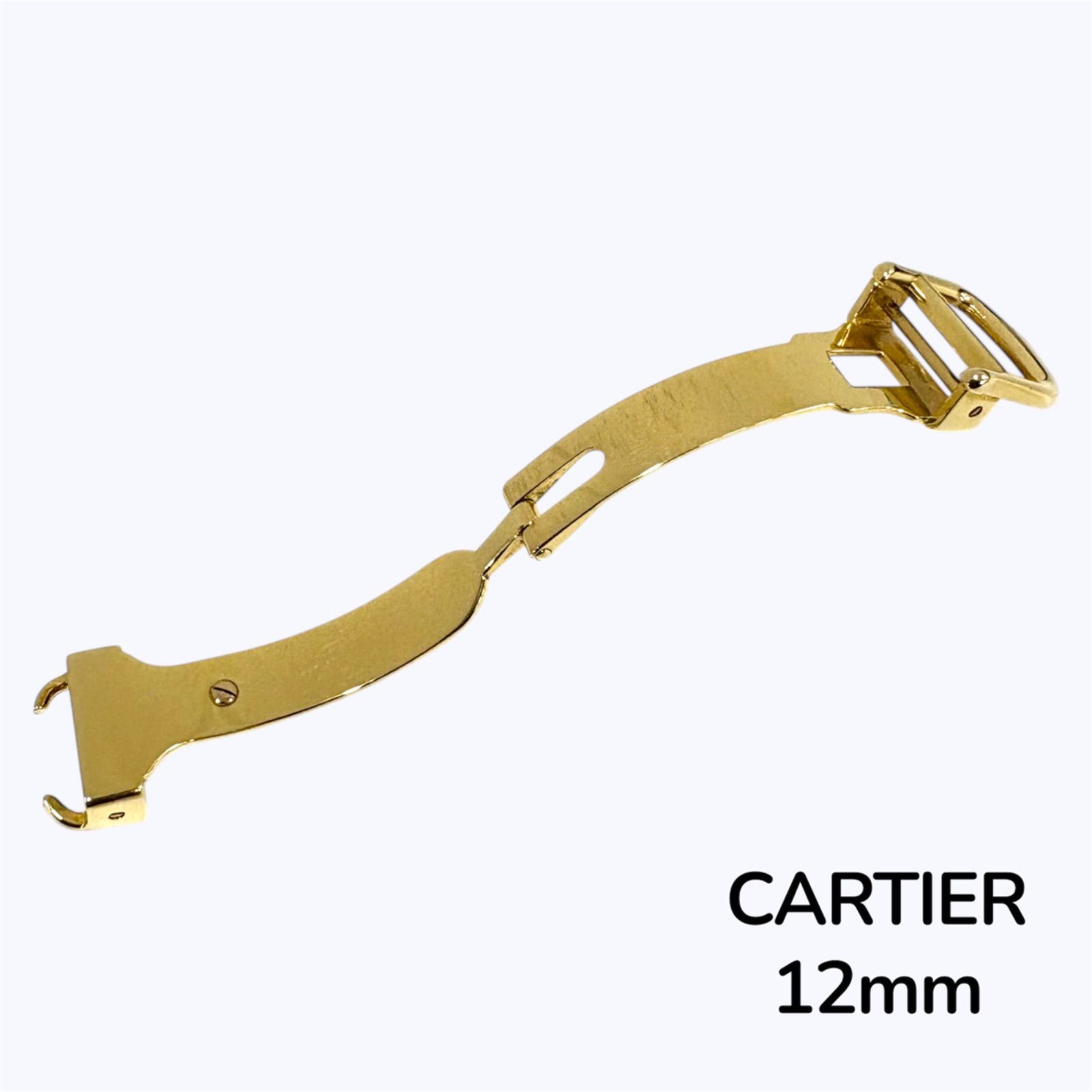 中古品】 時計Dバックル CARTIER カルティエ 純正 12mm - メルカリ