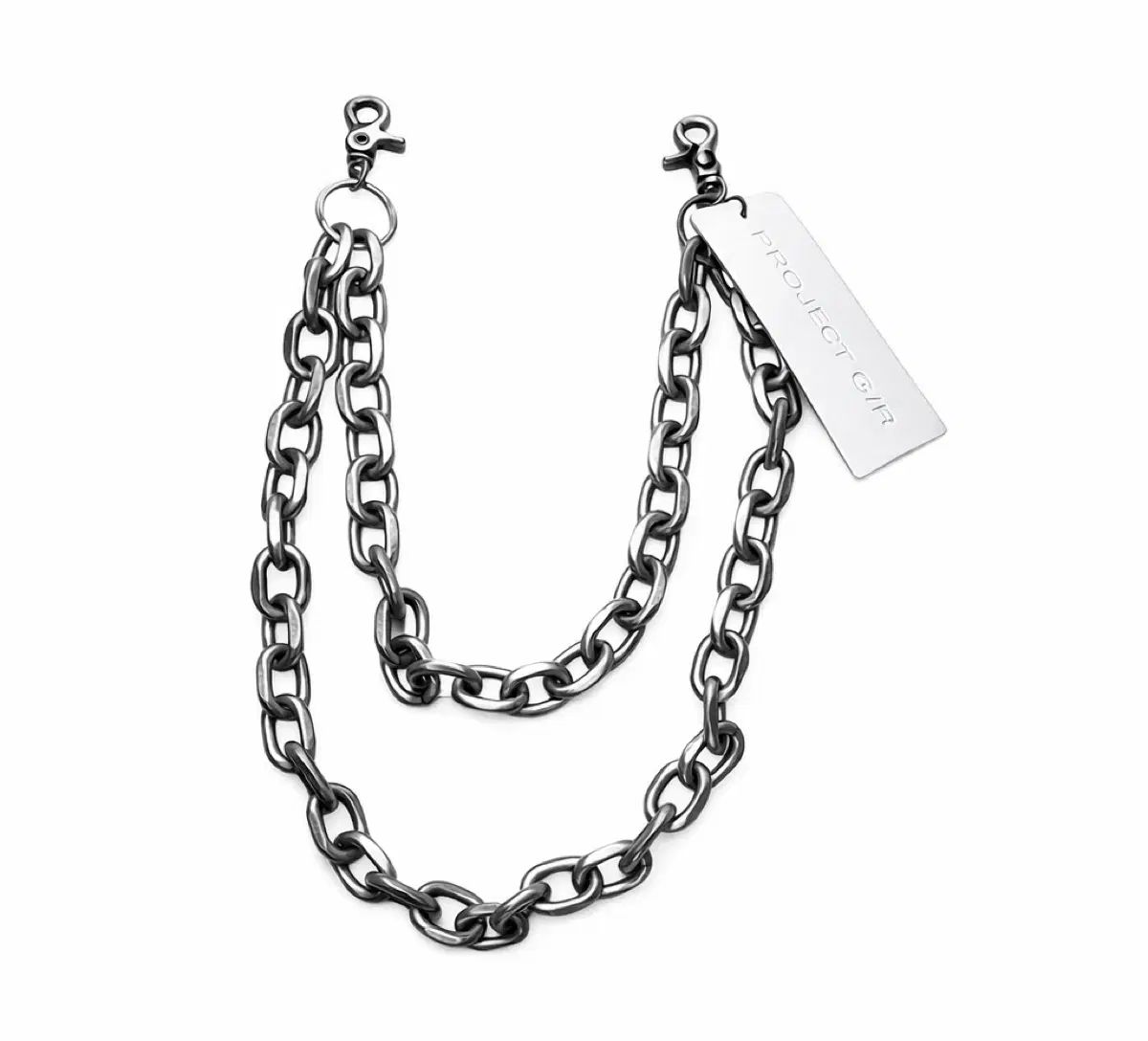 Project G/R ウォレットチェーン PROJECT G／R(プロジェクト ジーアール) ウォレットチェーン シルバー