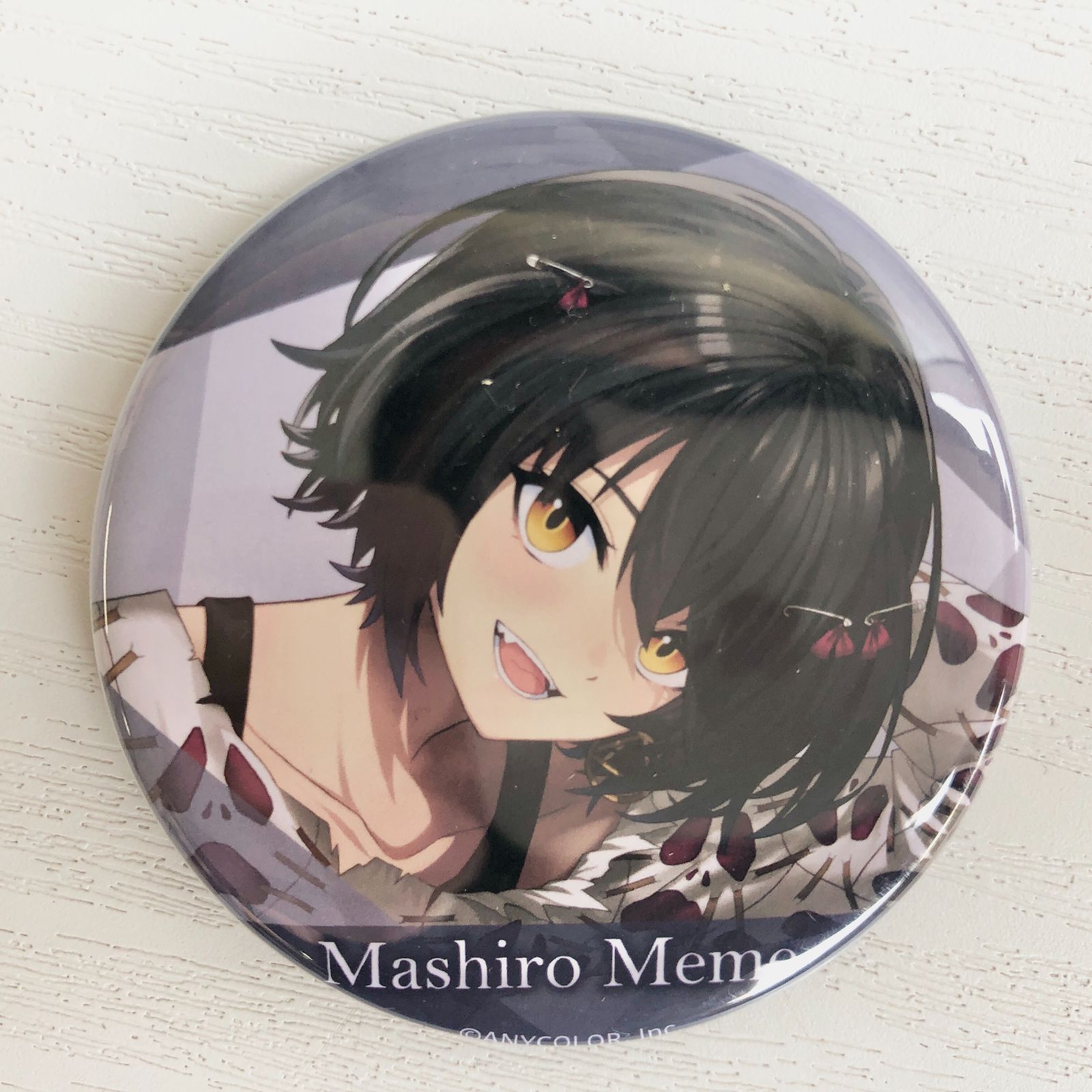 まななつ3周年記念グッズ ましろ爻 ランダム缶バッジ バーチャル