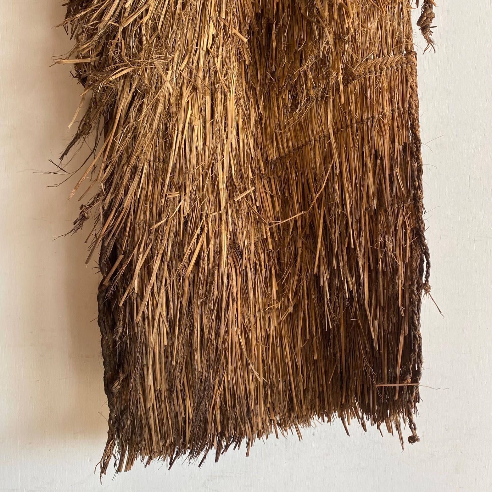 アンティーク 藁蓑 蓑 みの 民藝 民具 y566 - メルカリ