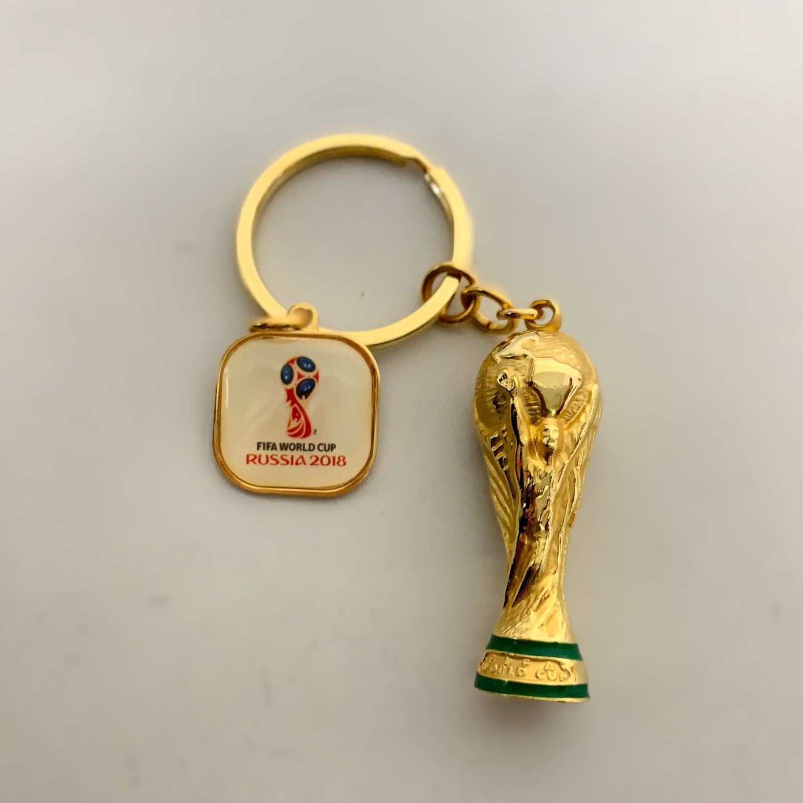 〇FIFA Club Wprld Cup ロシア2018 トロフィー キーフォルダー - メルカリ