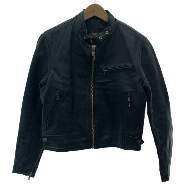 HARLEY-DAVIDSON レザージャケット シングルライダース フルジップ