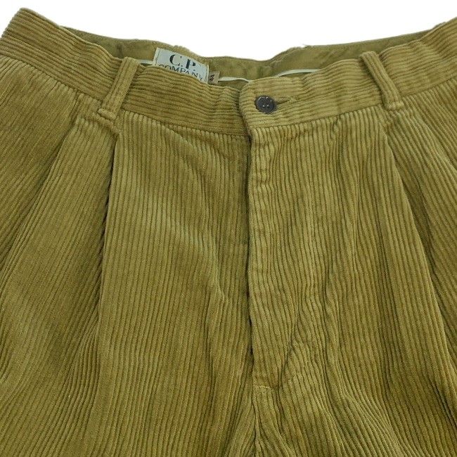 C.P. COMPANY コーデュロイパンツ スラックス ジップフライ 無地
