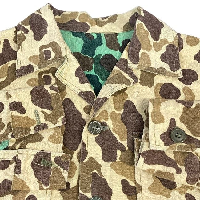 ミリタリージャケット 80s vintage 80年代 OLD ジャケット 総柄 迷彩