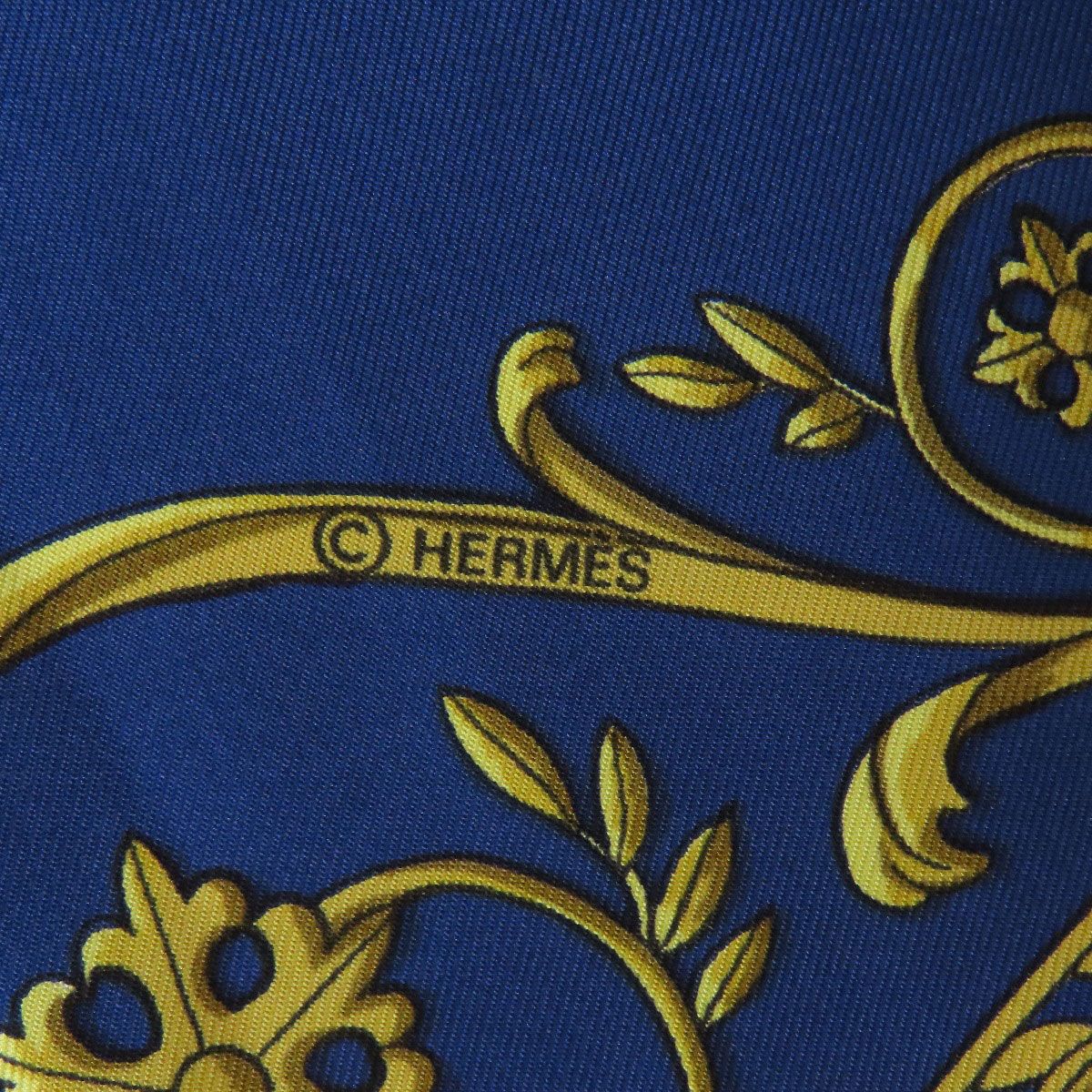 HERMES エルメス カレ90 ロンシャンへの散歩 スカーフ シルク
