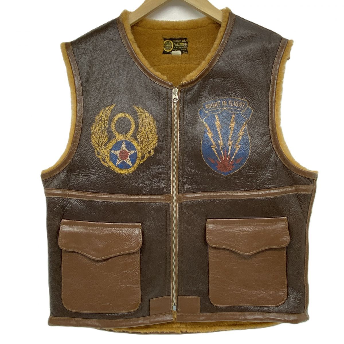 TOY'S McCOY トイズマッコイ ROUGH WEAR TYPE C-3 VEST ムートンベスト
