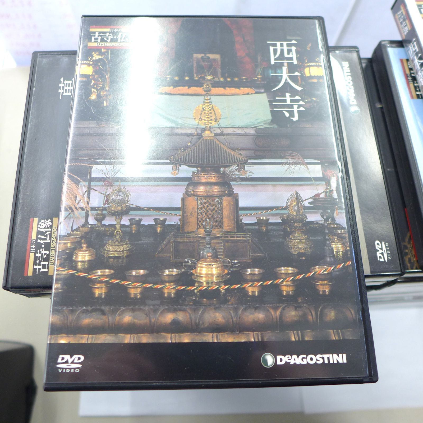 中古品 デアゴスティーニ 日本の古寺仏像 DVDコレクション 全70巻の