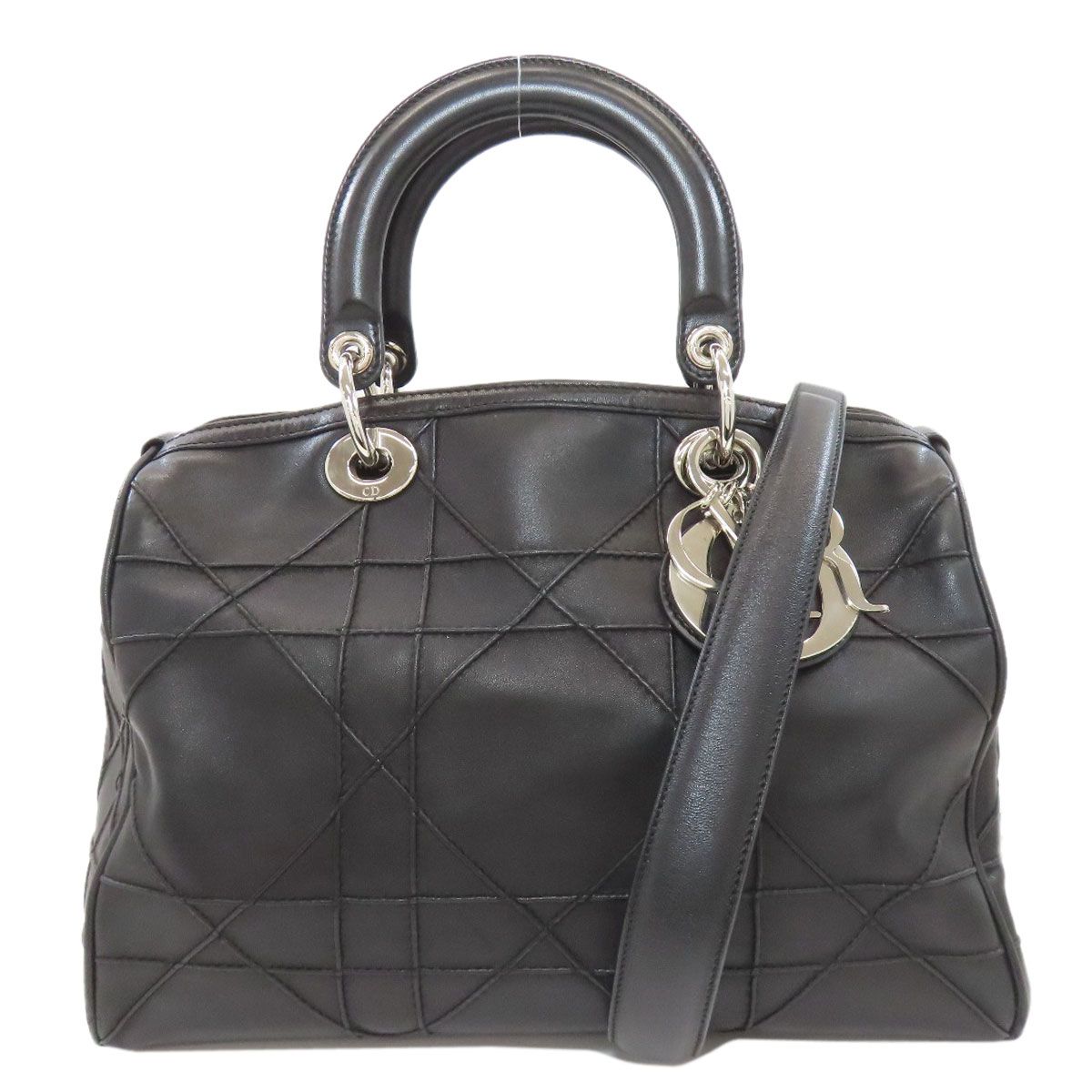 CHRISTIAN DIOR クリスチャンディオール グランヴィル カナージュ ミニ