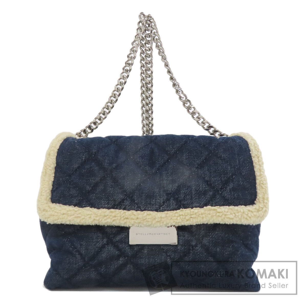 ステラマッカートニー デニム ハンドバッグ 2WAY Stella McCartney ステラマッカートニー チェーンショルダー 2WAY