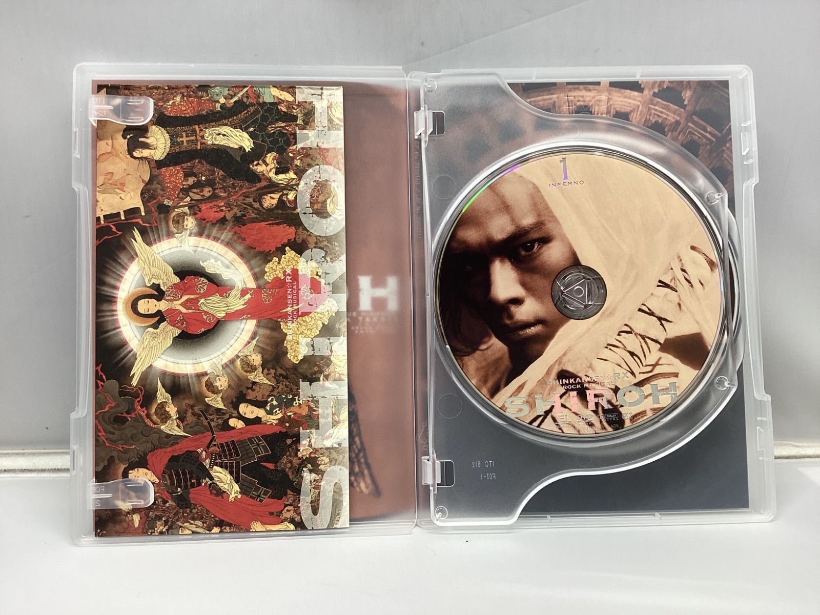 劇団☆新感線 SHIROH DVD SHINKANSEN⭐︎RX ROCK MUSICAL 美品 動作