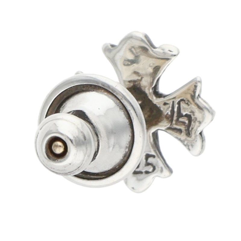 クロムハーツ No2 CH PLS/CHプラススタッド シルバーピアス メンズ