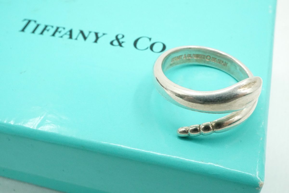 ティファニー 約9号 スネーク リング 指輪 エルサペレッティ