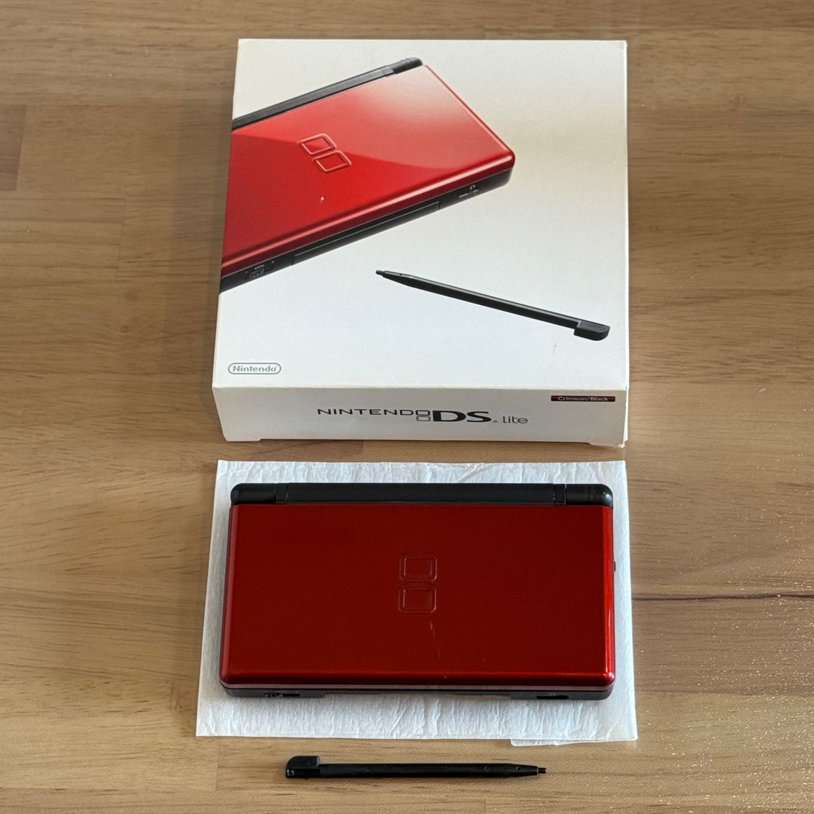 1-132 ニンテンドーDS LITE クリムゾン・レッド 箱付き 完品 - メルカリ